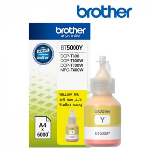 BROTHER Yellow Ink Cartridge BT-5000Y